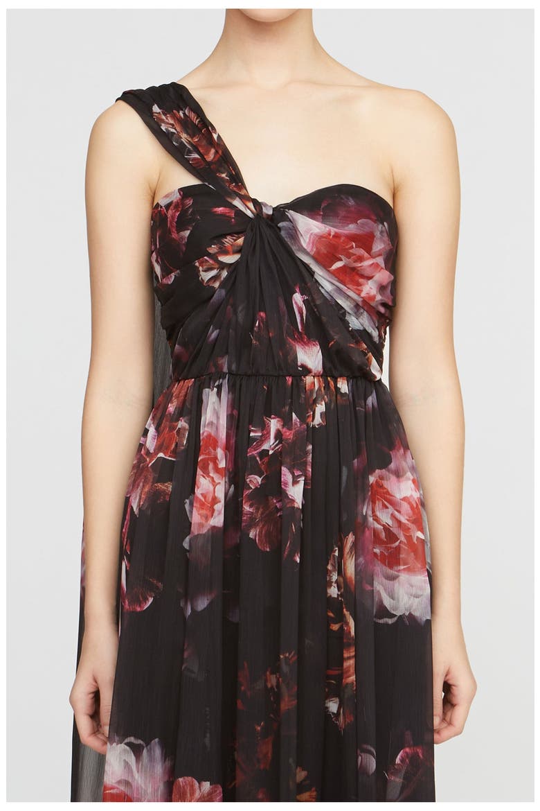 Lina Chiffon Gown, Alternate, color, Night Lotus