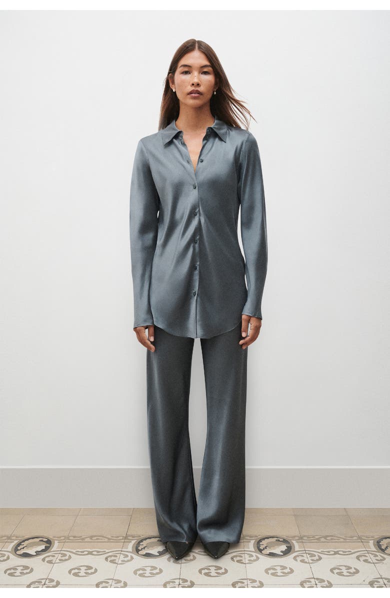 SILK LAUNDRY Bias Cut Shirt, Alternate, color,