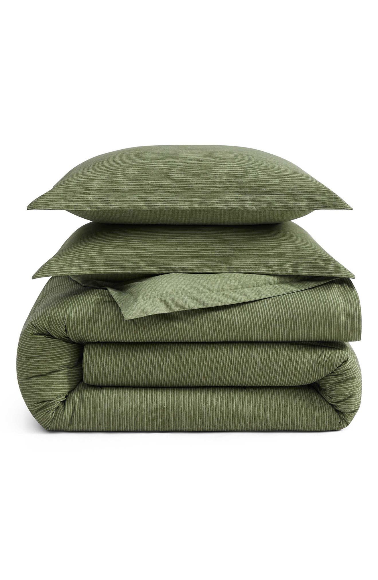 San Andreas Textured Cotton Duvet Set