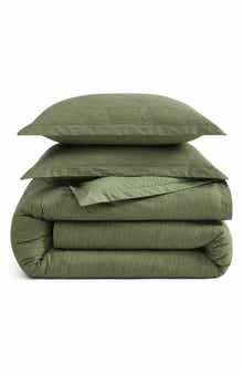 San Andreas Textured Cotton Duvet Set