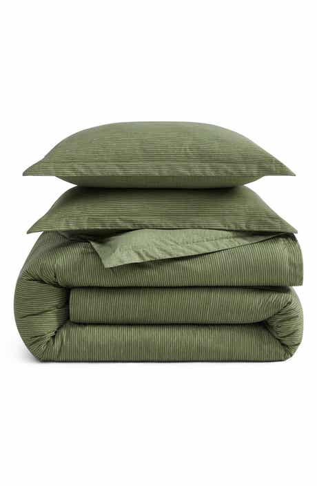 San Andreas Textured Cotton Duvet Set