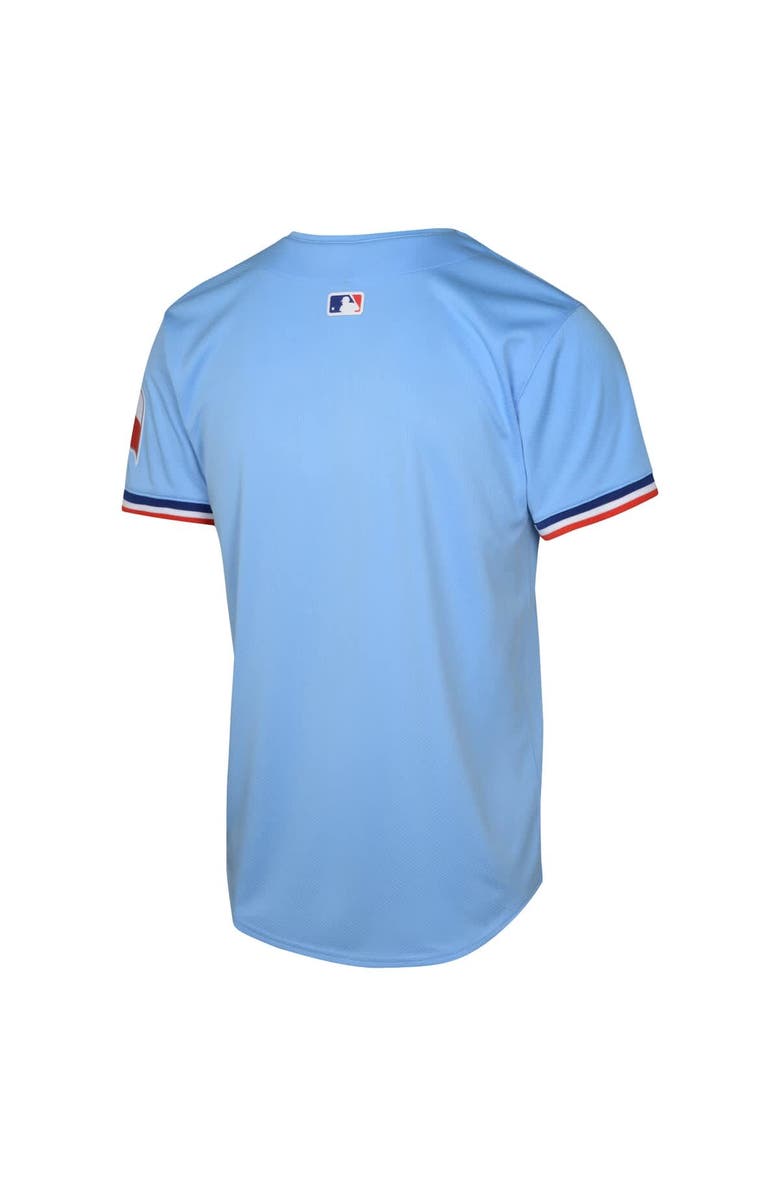 Nike Youth Nike Light Blue Texas Rangers Alternate Limited Jersey, Alternate, color, 
