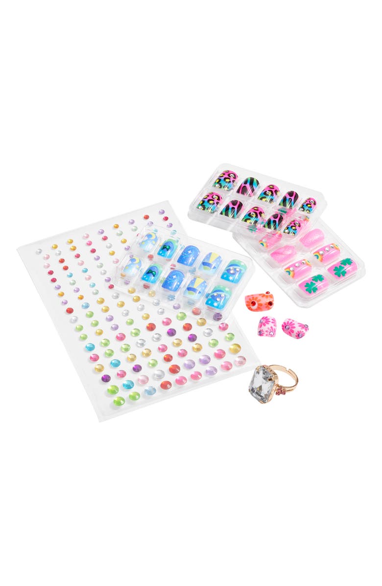 Super Smalls Kids' Days Of The Week Press-On Nail Kit, Alternate, color, Multi