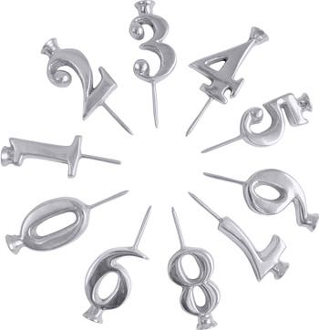 Number Candleholder Set