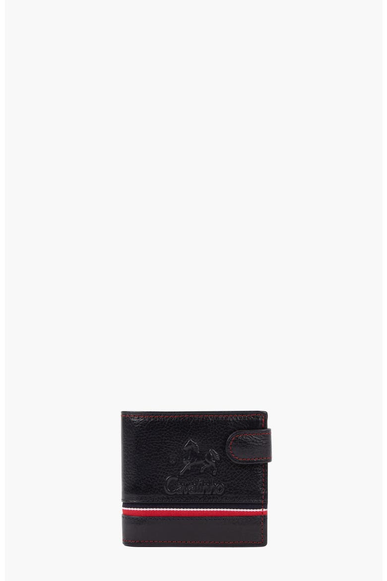 The Sailor Bifold Leather Wallet 588, Main, color, Navy