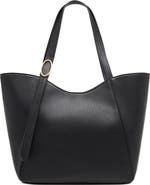 Anne Klein Faux Leather Tote with Pouch