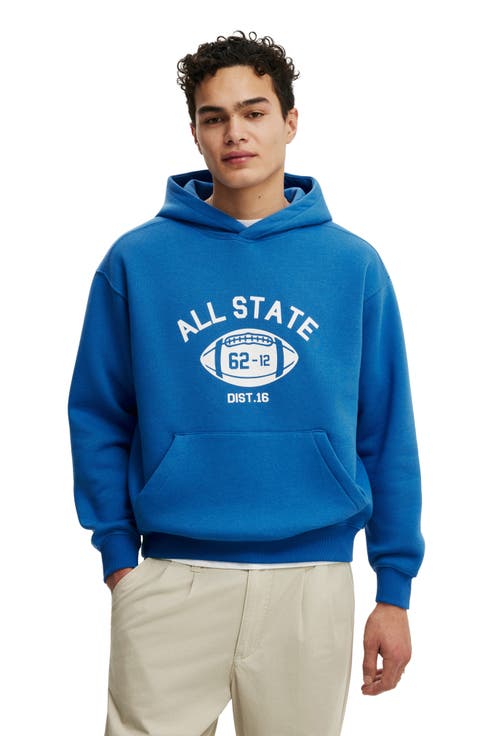 Men's Box Fit Graphic Hoodie