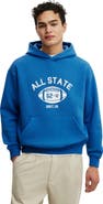 Cotton On Men's Box Fit Graphic Hoodie