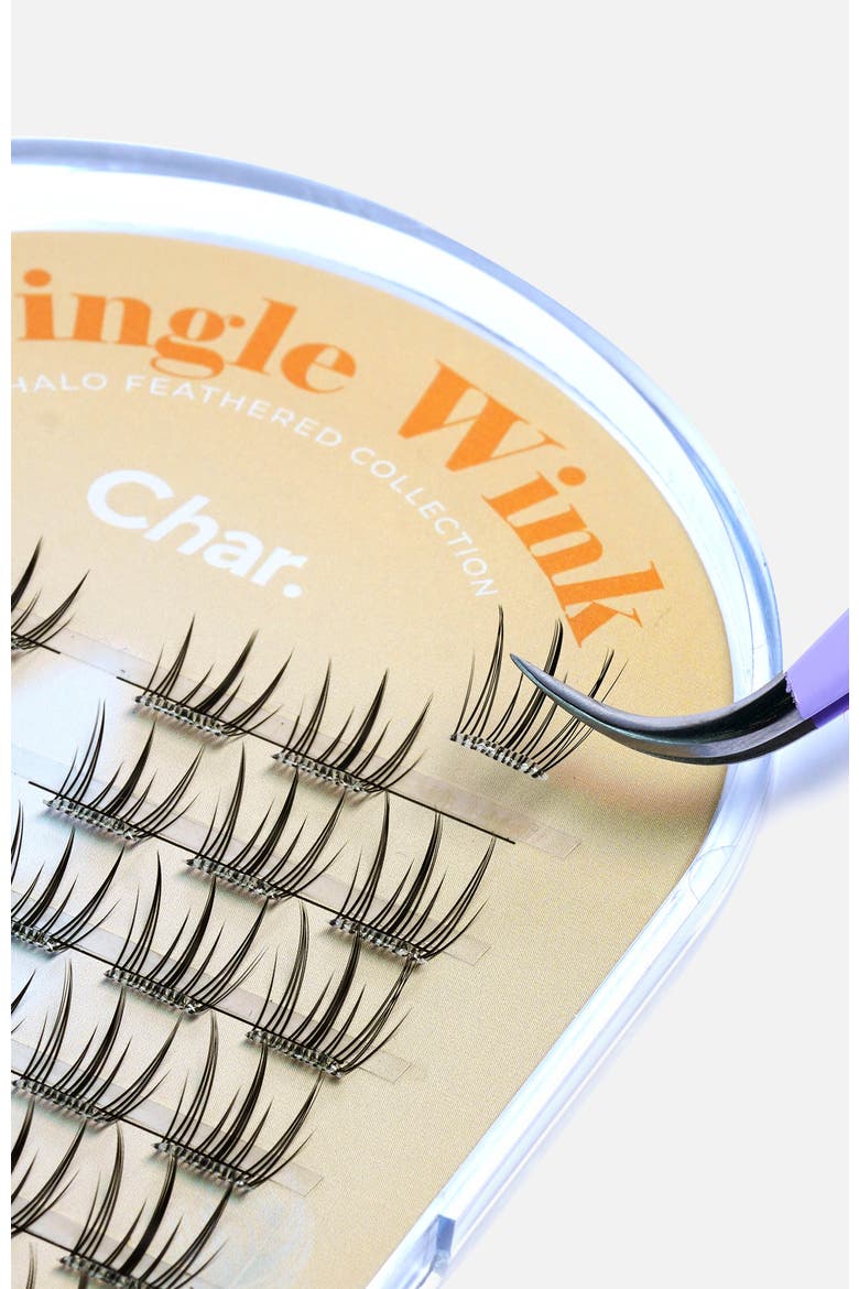 Halo Feathered Collection Pre-Glued 5 to 10 Days Wear Lashes, Alternate, color, Tingle Wink