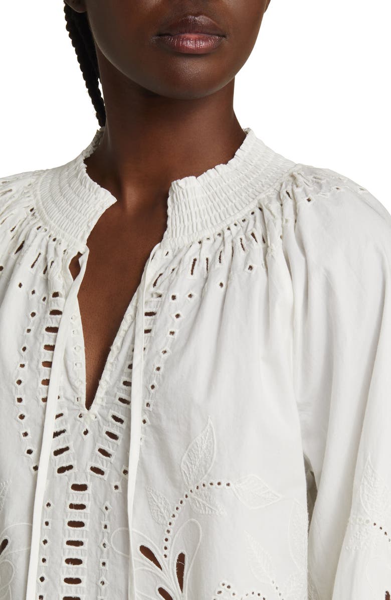 Rails Lucinda Cotton Eyelet Top, Alternate, color,