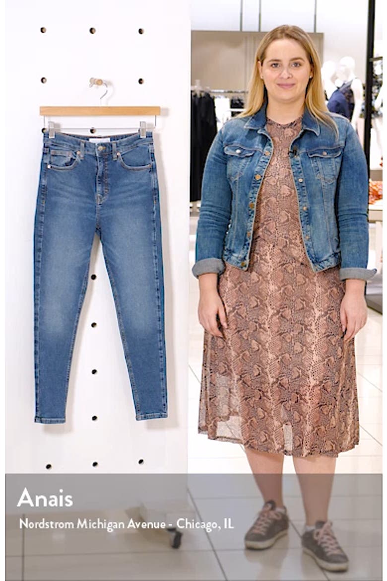 Jamie High Waist Ankle Jeans video