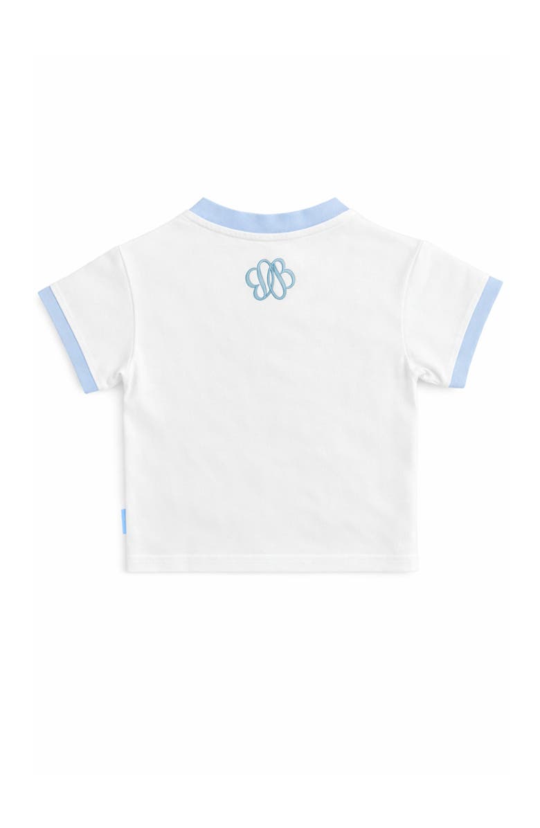 Bits & Bows Seersucker Pocket T-Shirt, Alternate, color, Blue