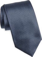 TOM FORD Microhoundstooth Silk Tie