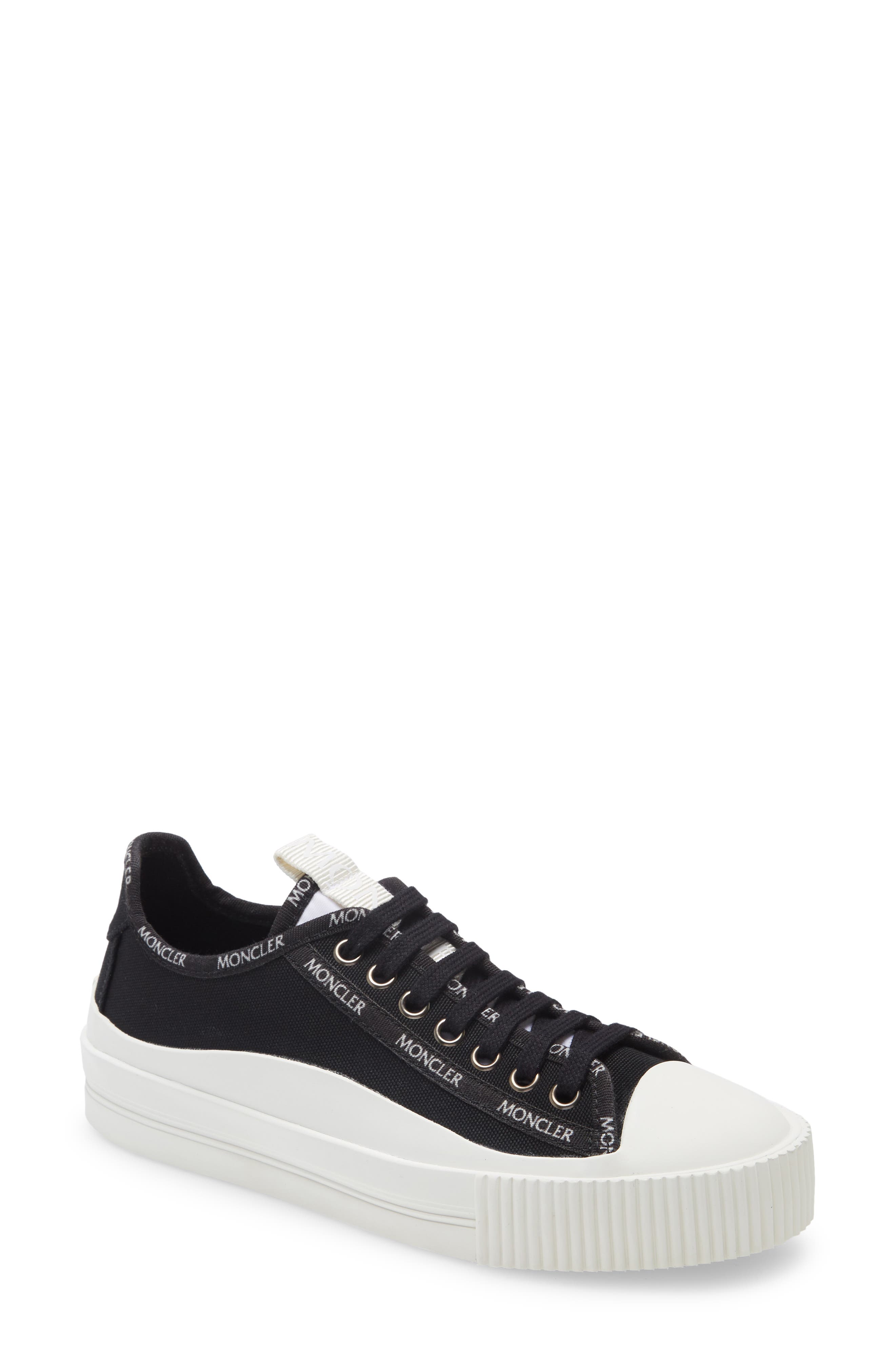 Moncler Glissierie Sneaker, Main, color, Black