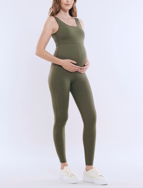 Motherhood Maternity Sleeveless Active Maternity Unitard