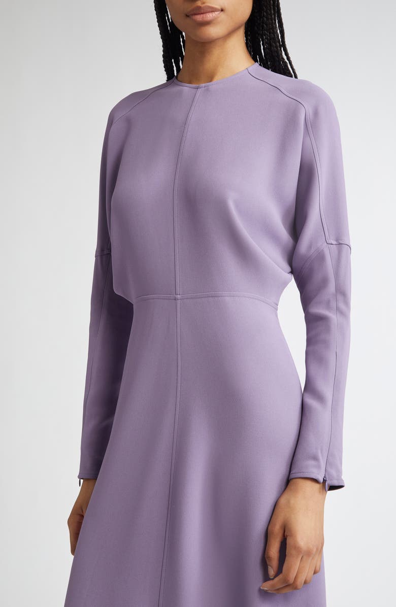 Victoria Beckham Dolman Long Sleeve Dress, Alternate, color, 