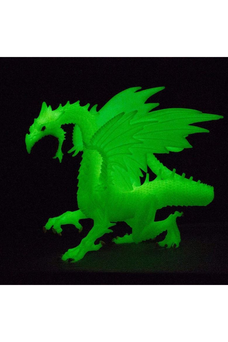Glow-In-The-Dark Snow Dragon Toy, Alternate, color, No Color