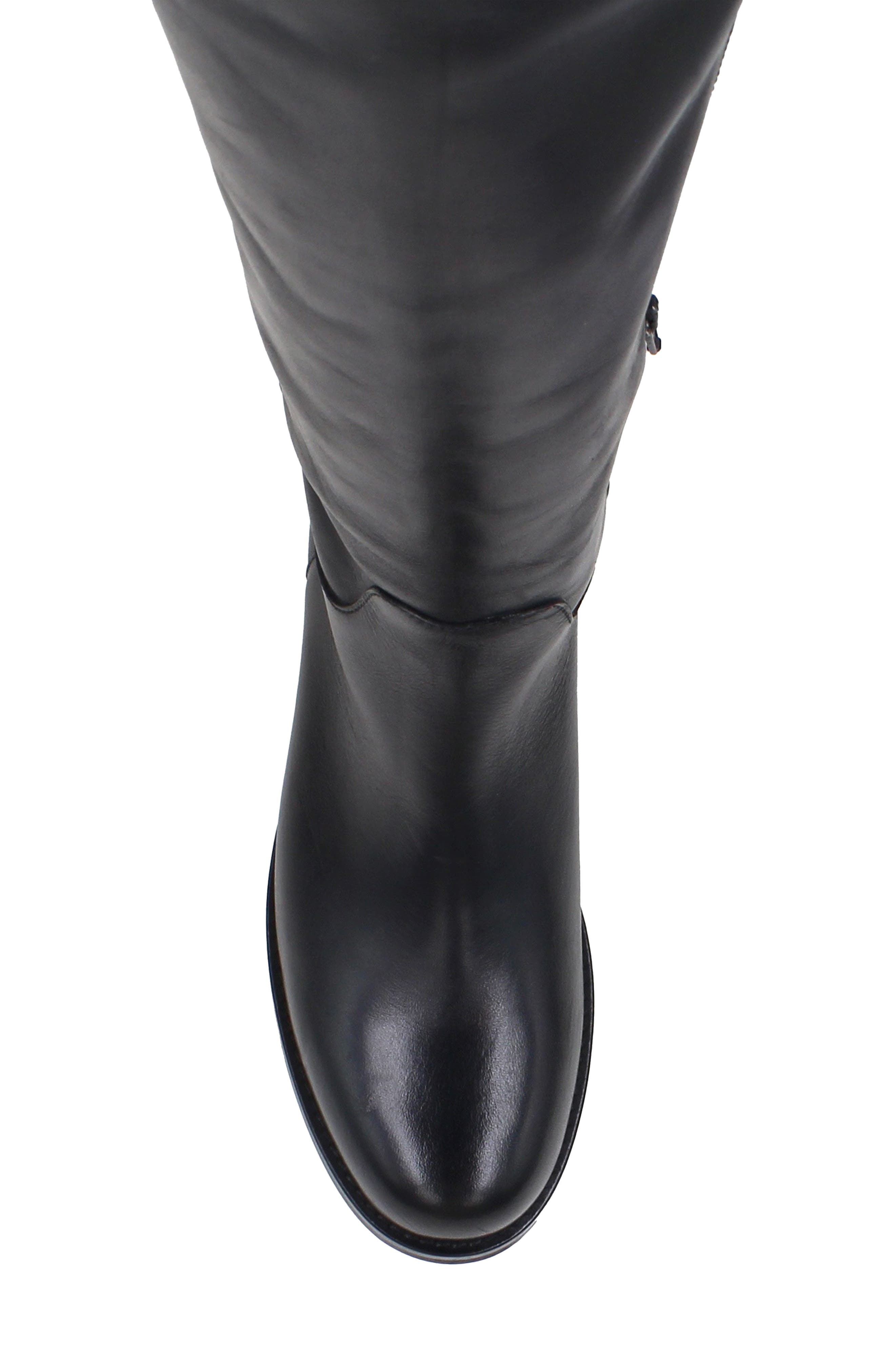 ZIGI Sansa Knee High Boot, Alternate, color, Black