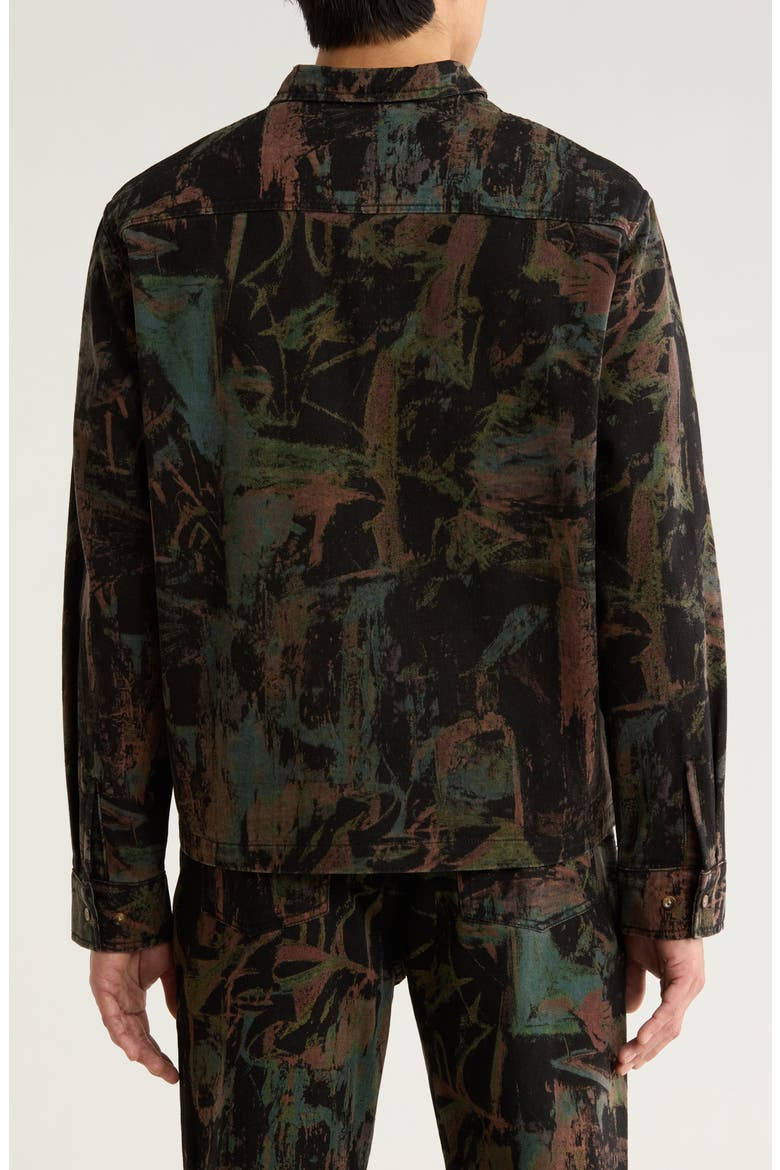 Artist Jean Jacket, Alternate, color, BLACK