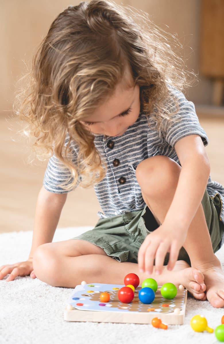 PlanToys<sup>®</sup> Creative Peg Board Set, Alternate, color, Assorted