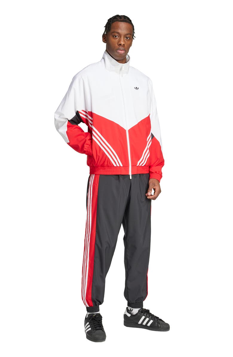 adidas Warm Up Track Jacket, Alternate, color, Better Scarlet