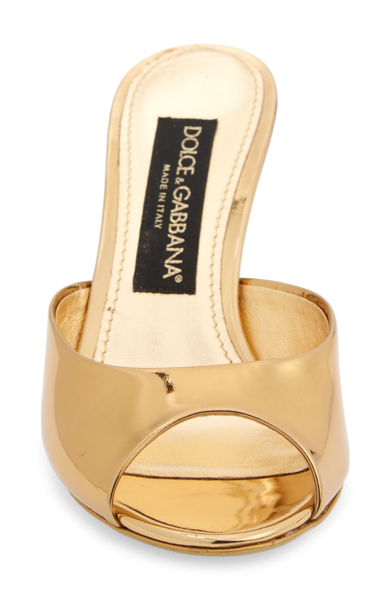 Dolce&Gabbana Kiera Kitten Heel Mule Sandal, Alternate, color, 