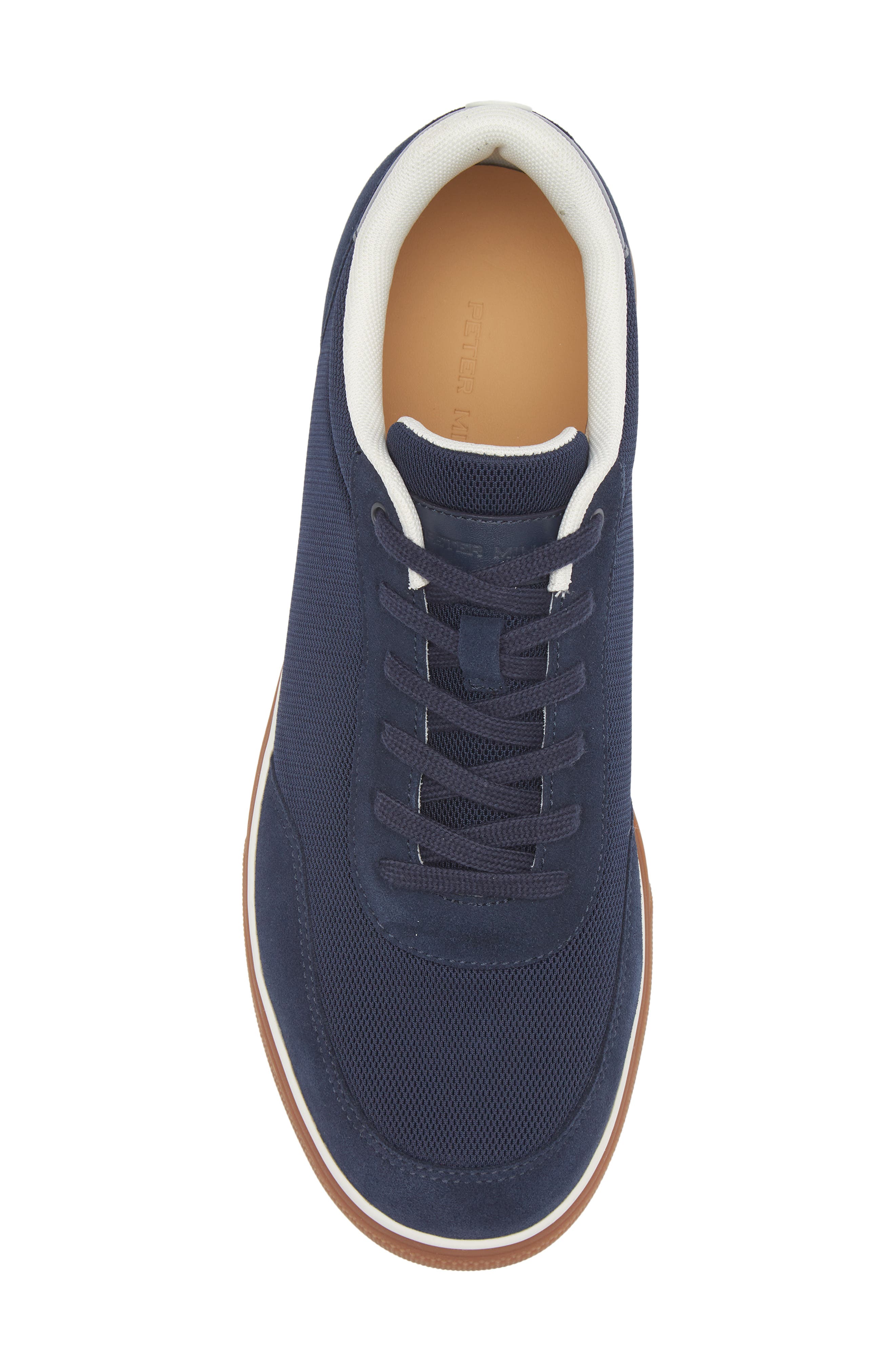 Peter Millar Drift Mesh Sneaker, Alternate, color, Navy