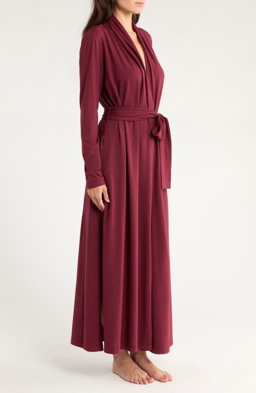 Lunya Slumberknit™ Maxi Robe In Brown