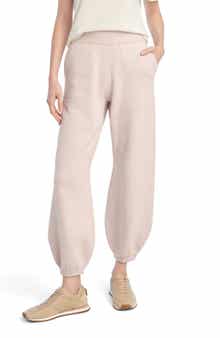 The Fatigue Sisters Barrel Leg Cotton & Cashmere Joggers