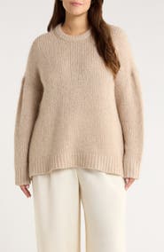 Nordstrom Metallic Crewneck Sweater
