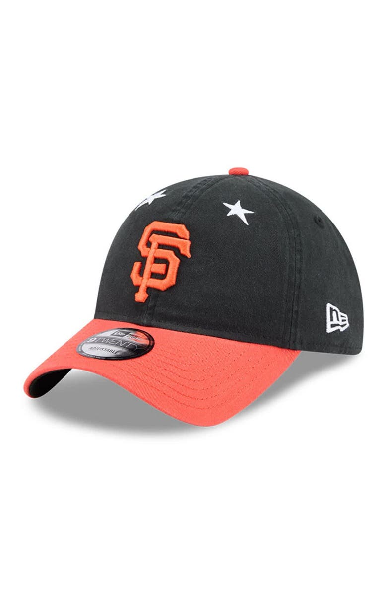 New Era Men's New Era Black/Orange San Francisco Giants 2025 MLB All-Star Game 9TWENTY Adjustable Hat, Alternate, color, Black