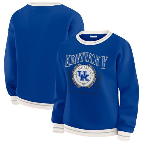 Women's WEAR by Erin Andrews Royal Kentucky Wildcats Seal Sweatshirt
