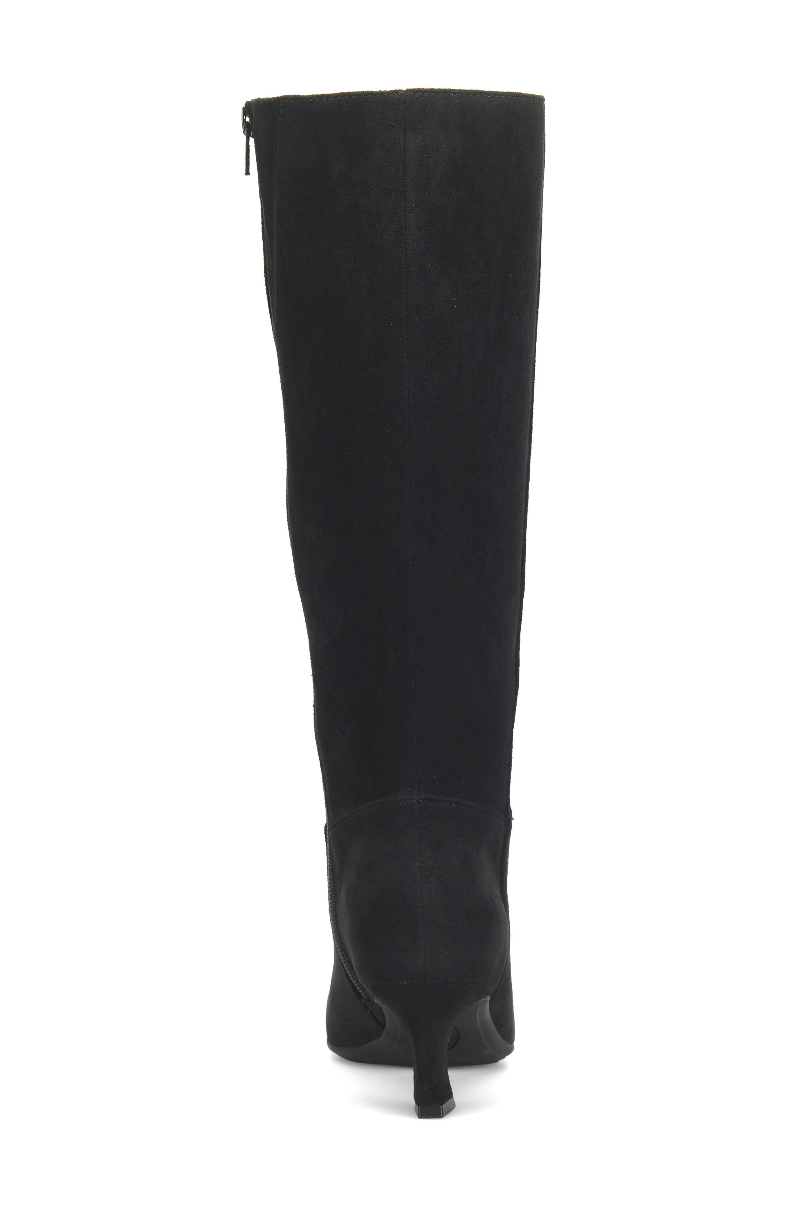 EUROSOFT Venice Knee High Boot, Alternate, color, Black Suede