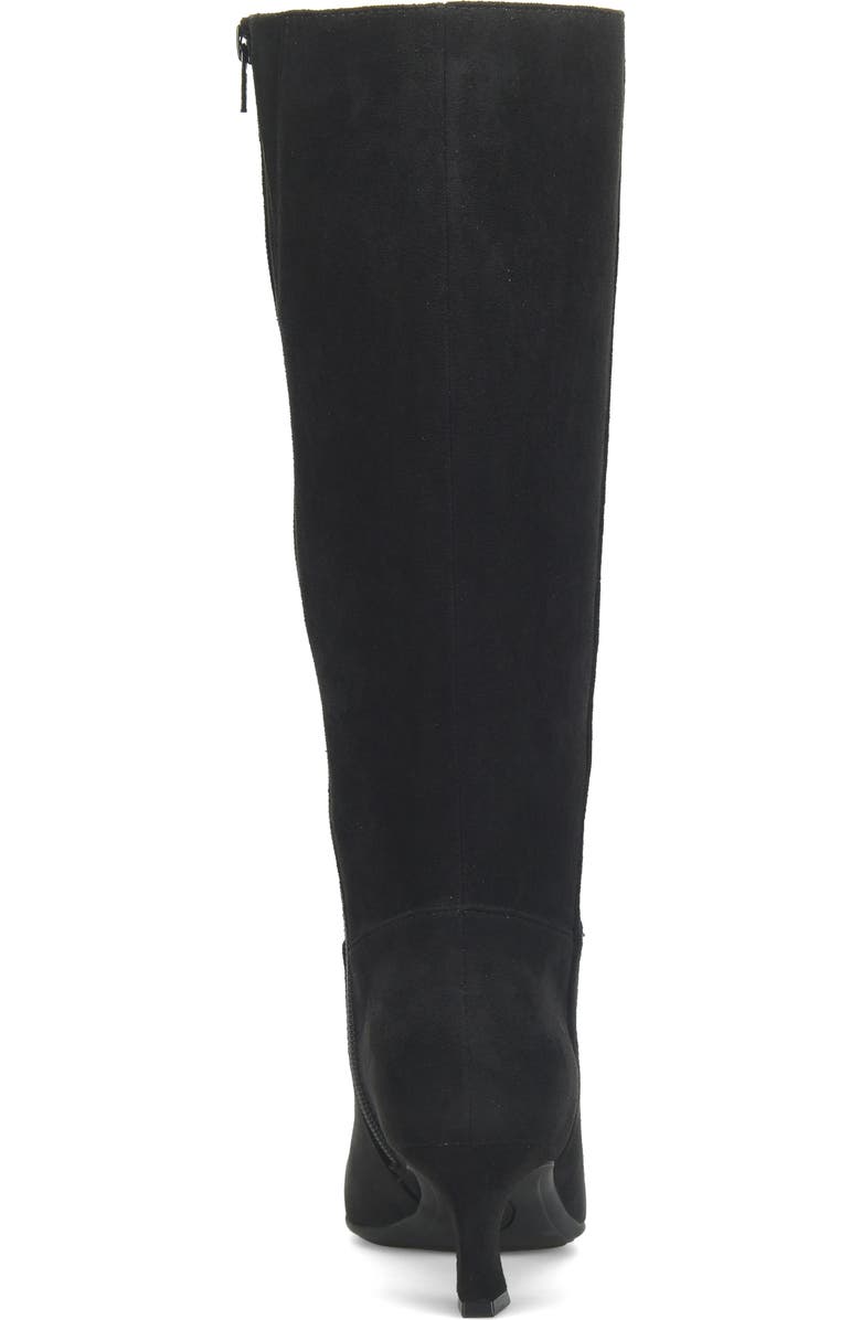 EUROSOFT Venice Knee High Boot, Alternate, color, Black Suede