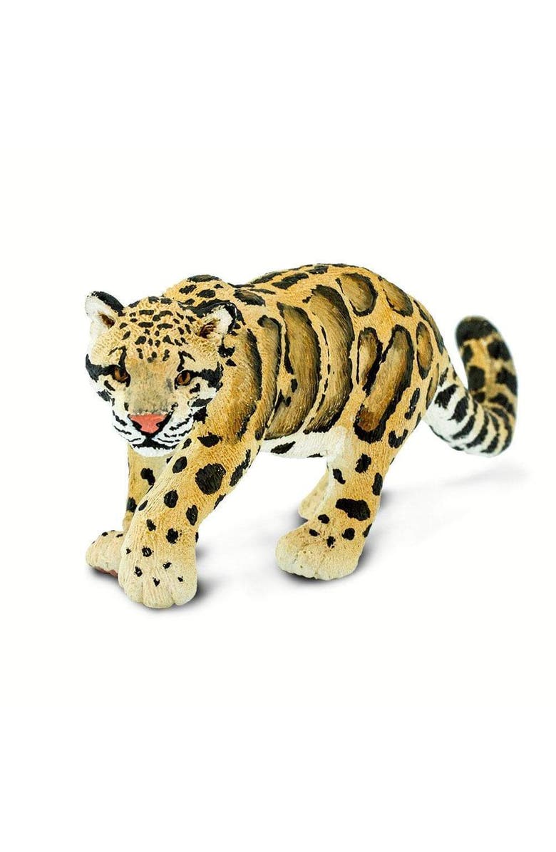 Safari Ltd. Clouded Leopard Kids Toy Figure, Alternate, color, NO COLOR