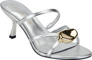 Marc Fisher LTD Natesa Strappy Kitten Heel Sandal