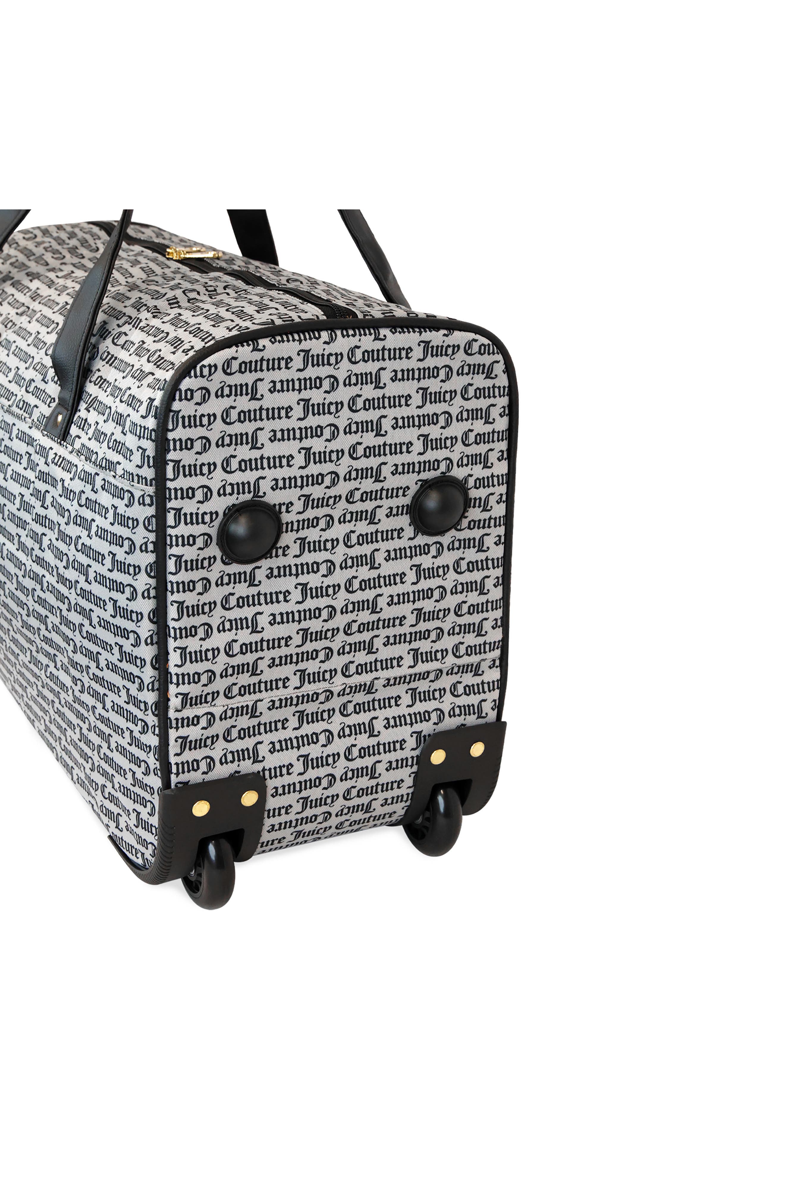 Sahara Rolling Duffle Bag, Alternate, color, JC GREY
