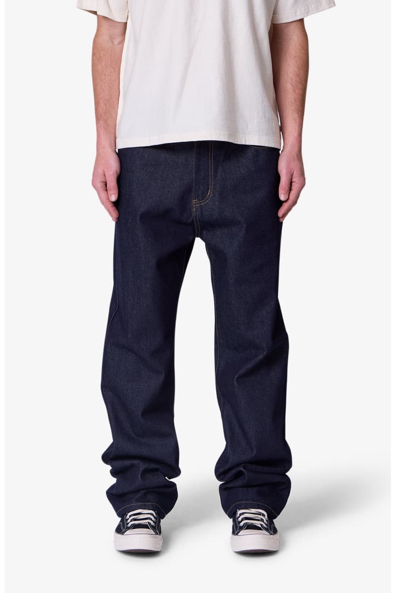 Raw Baggy Jeans, Alternate, color, RINSED INDIGO