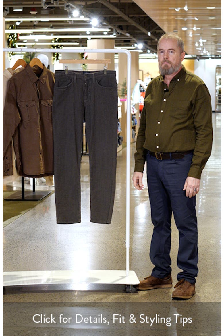 Charisma Herringbone Relaxed Straight Leg Pants video