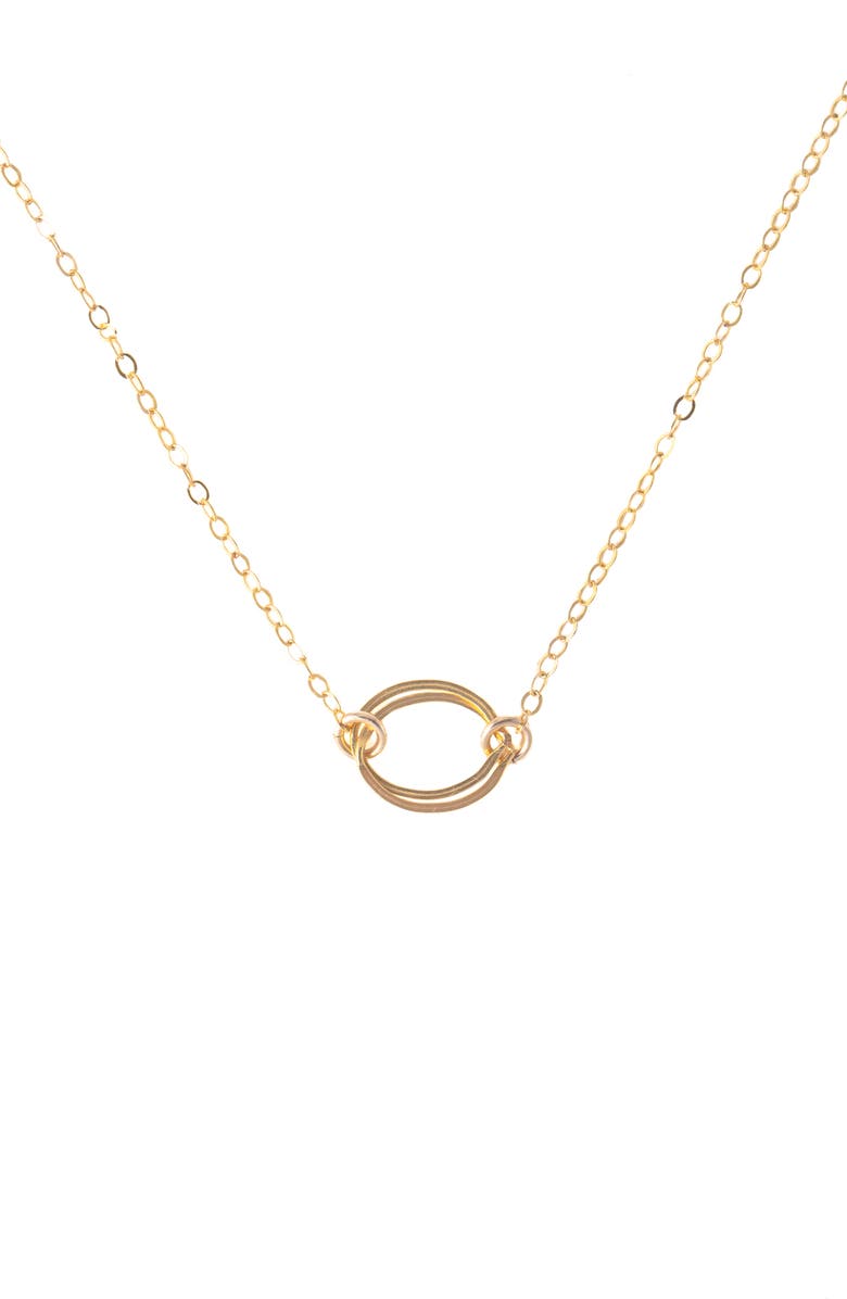 Teressa Lane Jewelry Interlocking Pendant Necklace, Main, color,