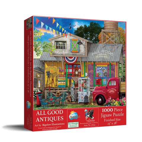 All Good Antiques 1000 piece Jigsaw Puzzle for Adults