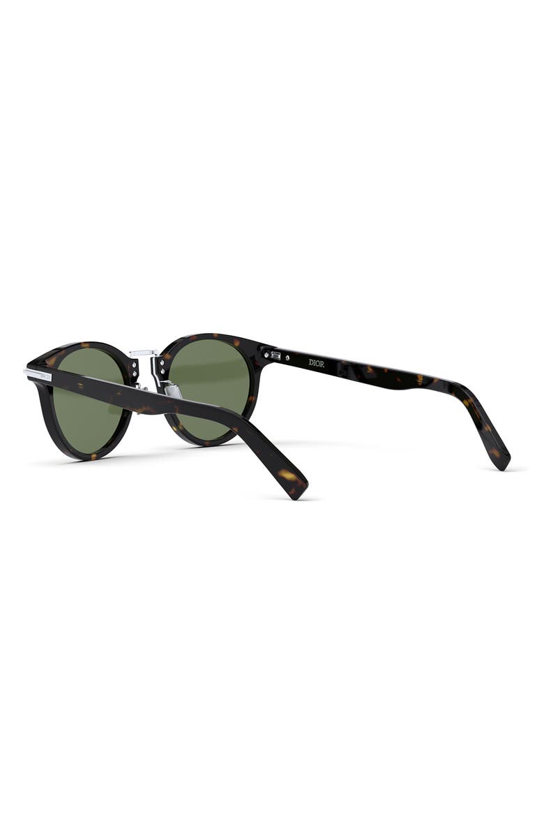 DIOR Blacksuit 50mm Round Sunglasses, Alternate, color, 