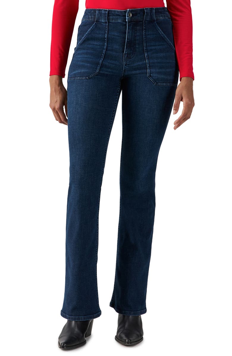 Sanctuary Sculpted Hayden Stretch Bootcut Jeans, Main, color, 