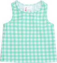 RuffleButts Toddler Girls UPF50+ Active Tank Top