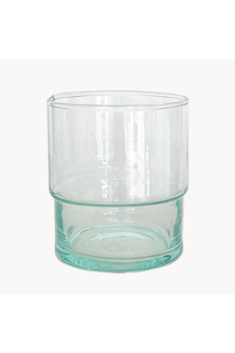 Moroccan Handcrafted Column Glass, Main, color, Clear