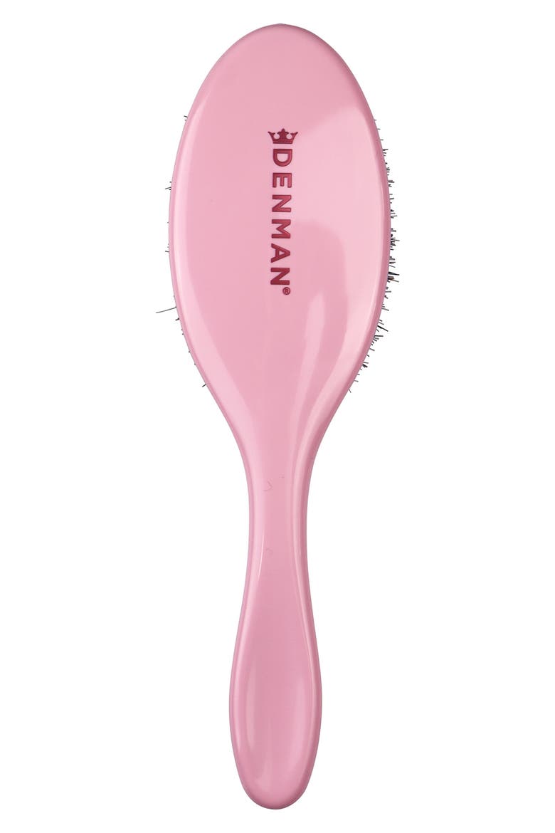 D81M Medium Style & Shine Nylon & Natural Boar Bristle Finishing Brush, Alternate, color, PINK CRUSH