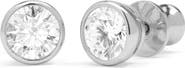 Melinda Maria Baroness Cubic Zirconia Stud Earrings