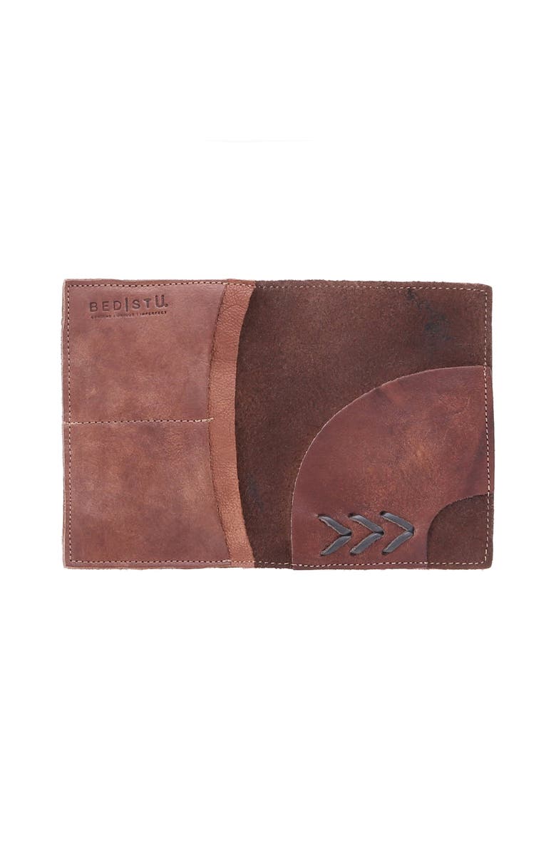 Bed Stu Stardust Passport Holder, Alternate, color, Teak Black Driftwood