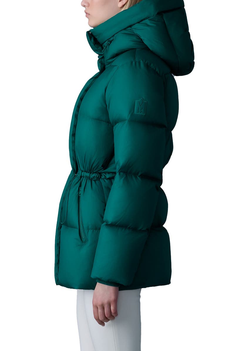 Mackage Freya-SW Water Repellent 750 Fill Power Down Puffer Jacket, Alternate, color, Emerald