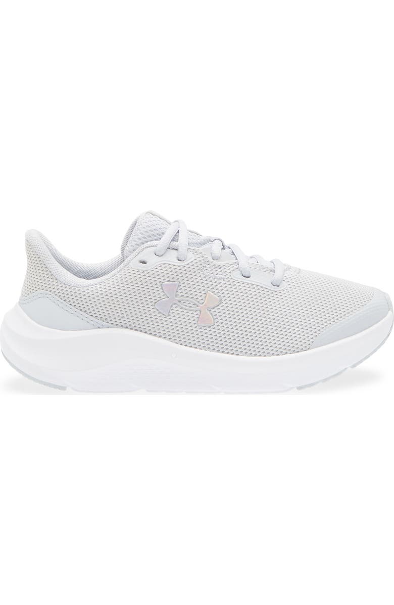 Under Armour Kids' Pursuit 4 Running Sneaker, Alternate, color, Halo Gray